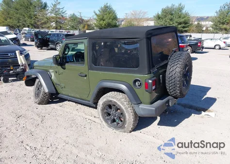2021 Jeep Wrangler Willys 4X4 from USA, damaged, VIN 1C4HJXAG0MW727064
